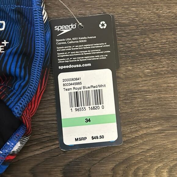 Speedo Swim Briefs - Picture 2 of 4